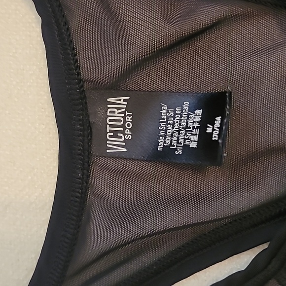 Victoria's Secret Black and Burgundy Tank Tops - Picture 3 of 5